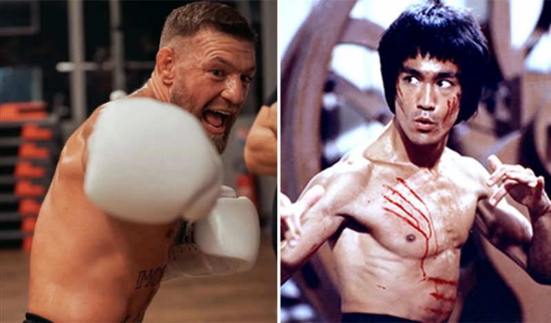 conor mcgregor bruce lee foto