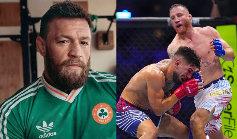 conor mcgregor justin gaethje fight