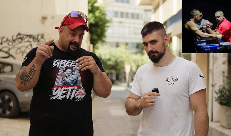 dimitris fokas armwrestling
