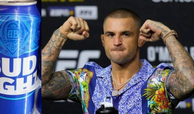 dustin poirier bud light