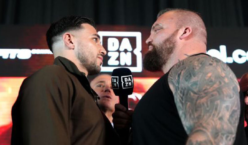 tommy fury vs eddie hall show
