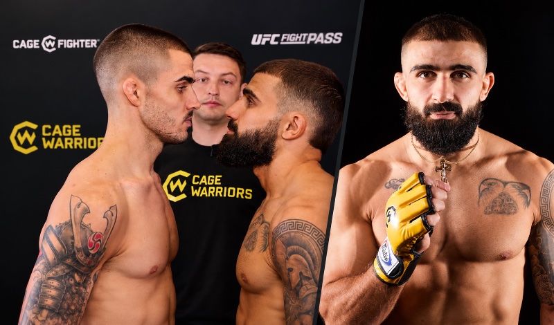 alexis tsarmantidis cage warriors 1