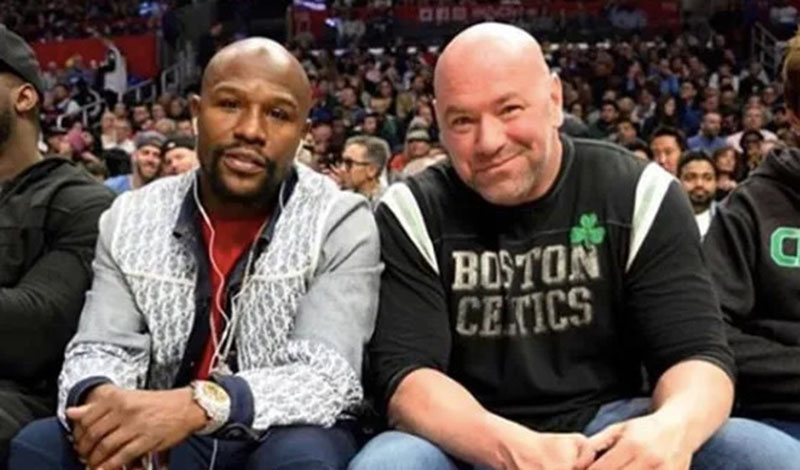 dana white floyd mayweather 300
