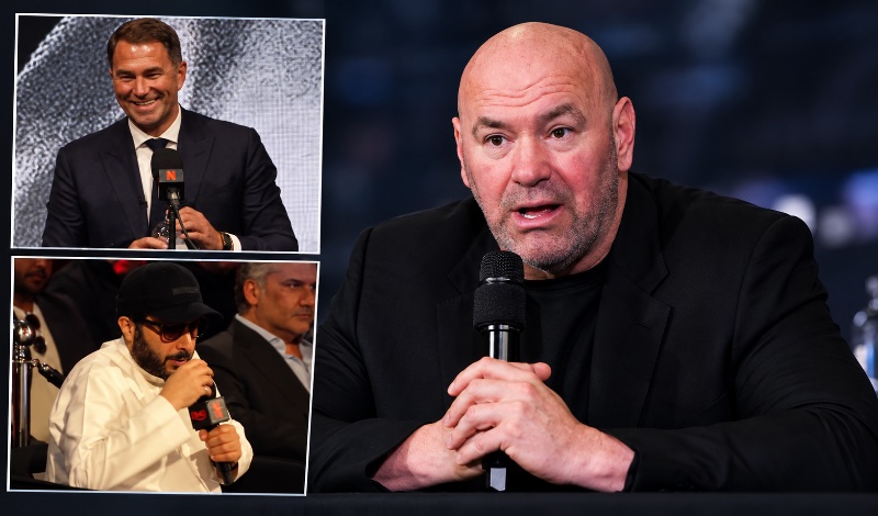 dana white fury joshua