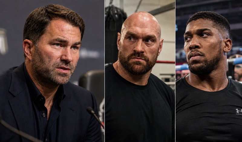 eddie hearn tyson fury anthony joshua