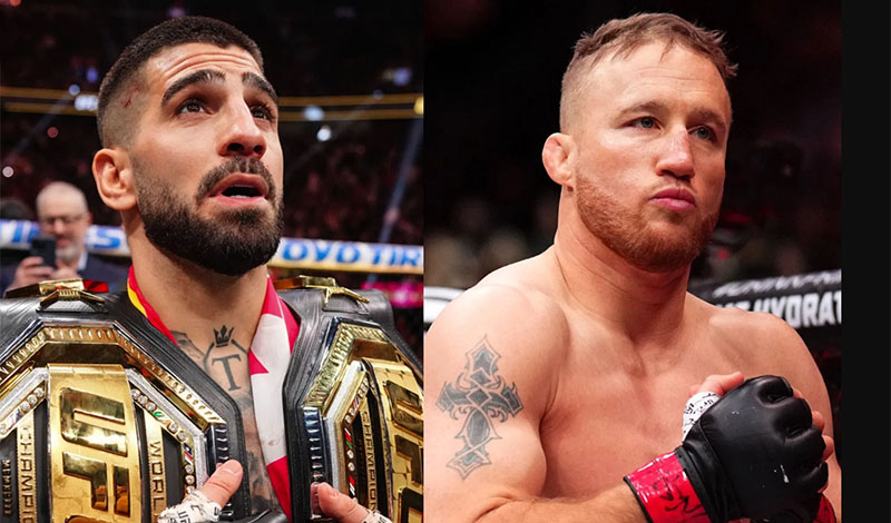 ilia topuria justin gaethje ufc white house 23