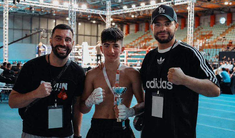 saba kovzadze boxing club chalkida