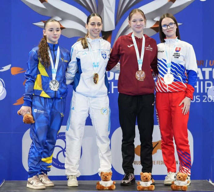 europaiko karate lemeso metallia ellada 1