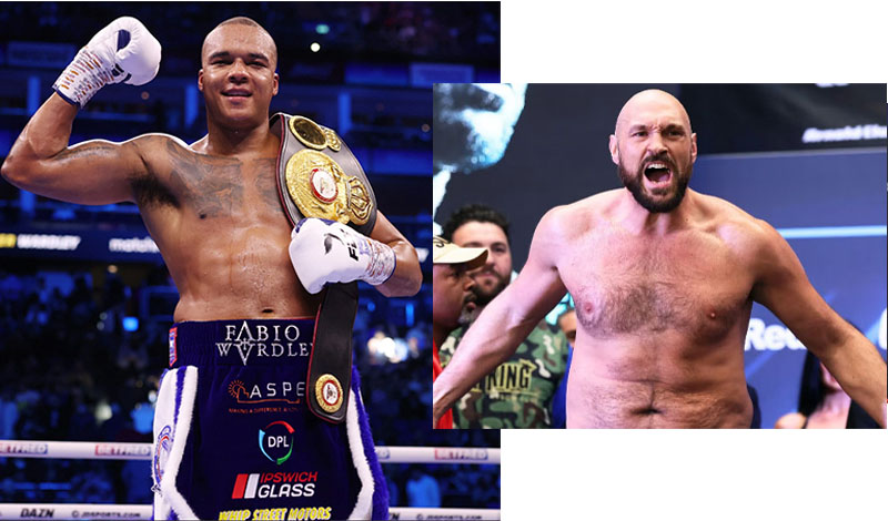 fabio wardley tyson fury foto