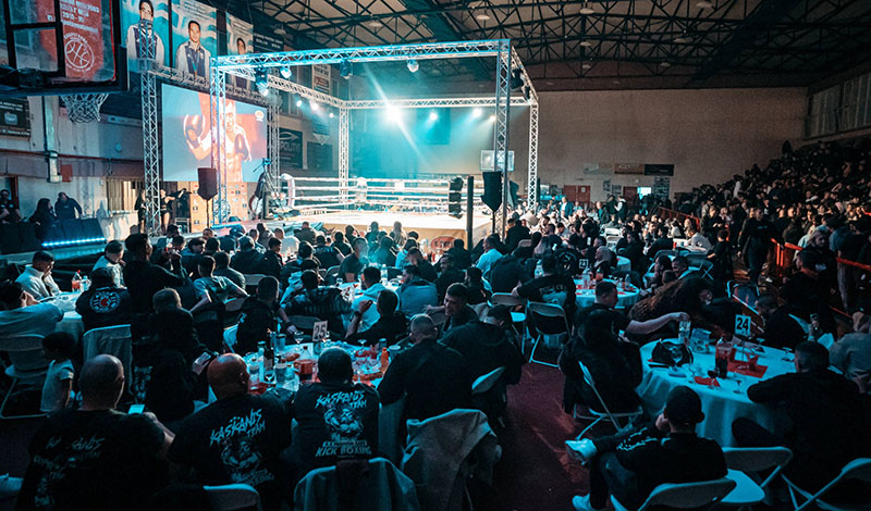 giorgos saridakis boxing prive fight