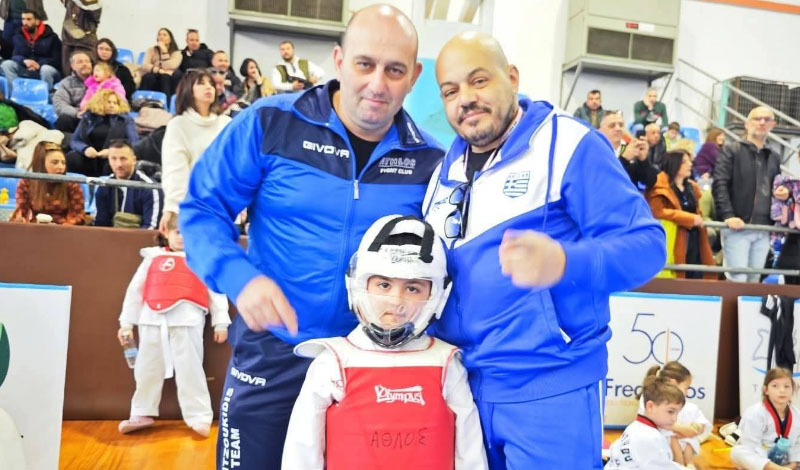 kids open taekwondo athlos kilkis