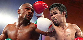 mayweather pacquiao boxing small