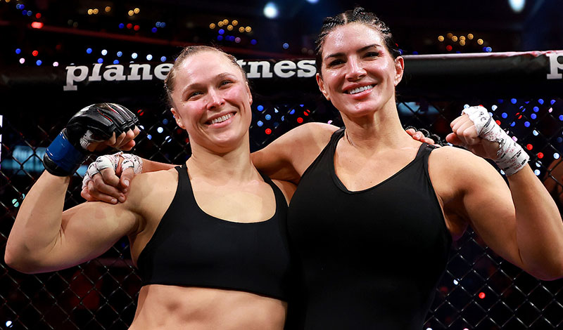 ronda rousey gina carano 2005