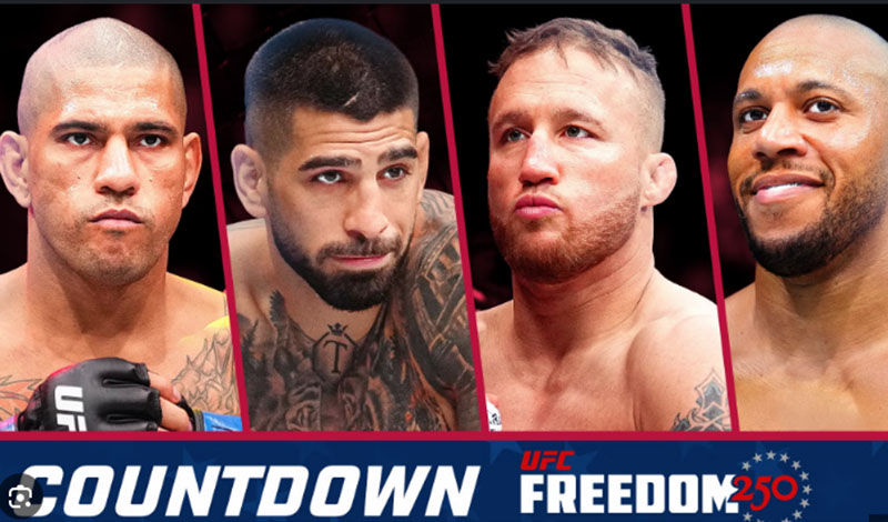 ufc freedom 250 countdown