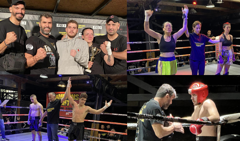 colosseum fighting arena champions night 69 apotelesmata