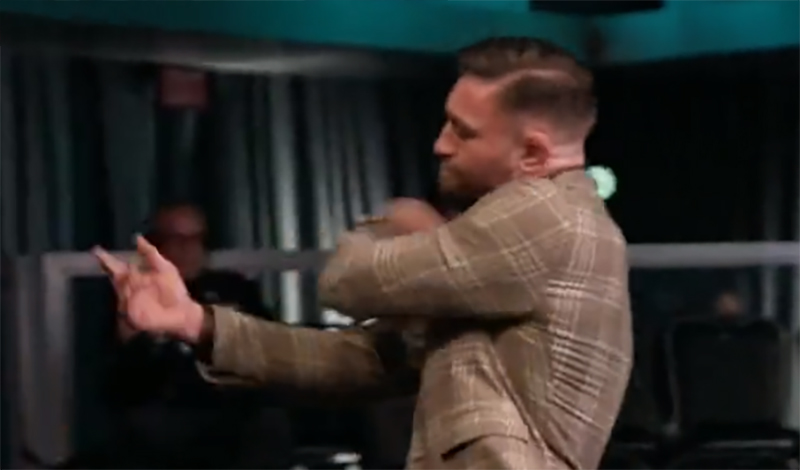 conor mcgregor tuf