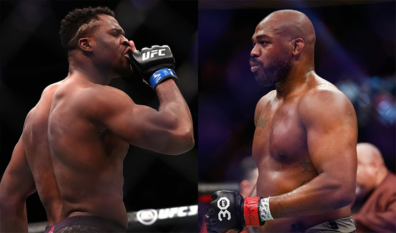 francis ngannou jon jones ufc 285 twitter