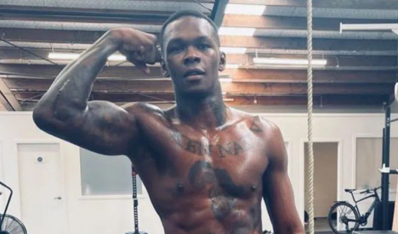 israel adesanya jacked