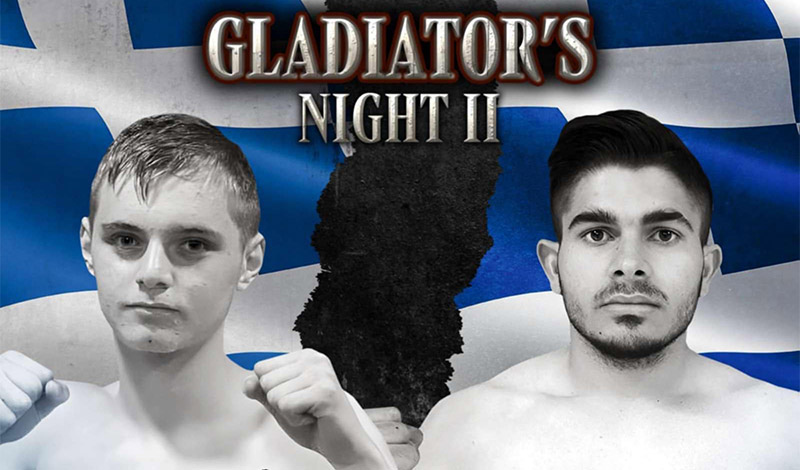 andreas vasileiadis nikos velis gladiators night 2 afisa