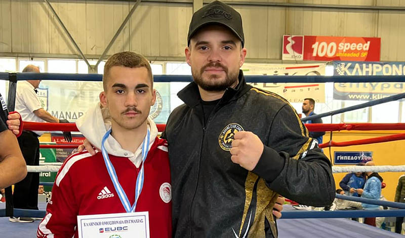 stauros trikkas boxing club chalkida