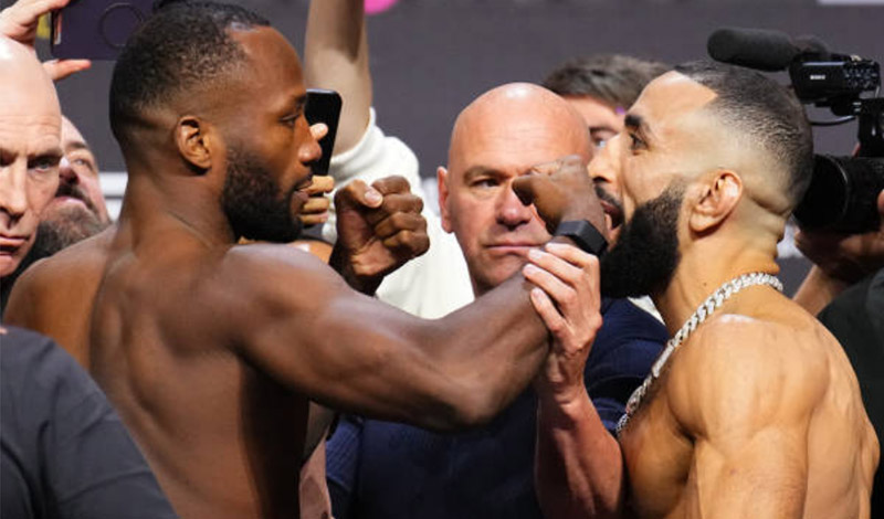 ufc 304 staredowns