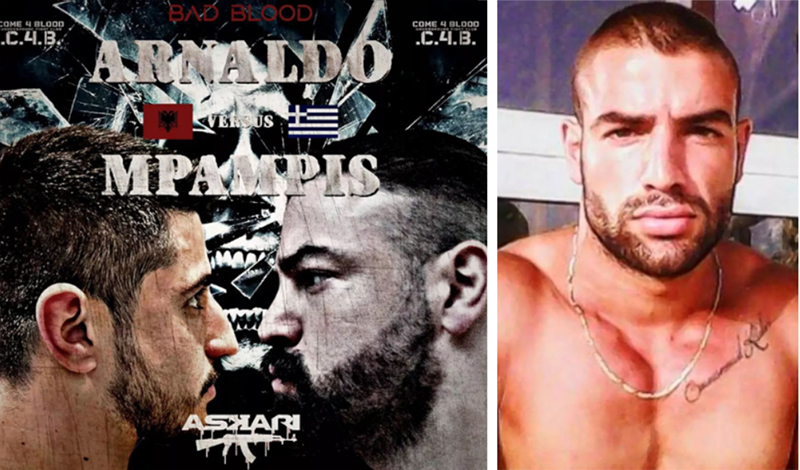 mpampis klados bare knuckle greece vs albania