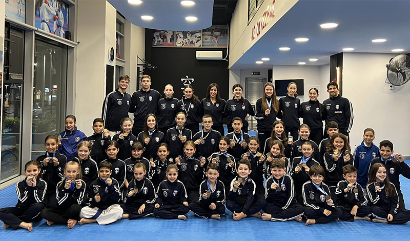 odysseas petroupolis karate panellinio paidon