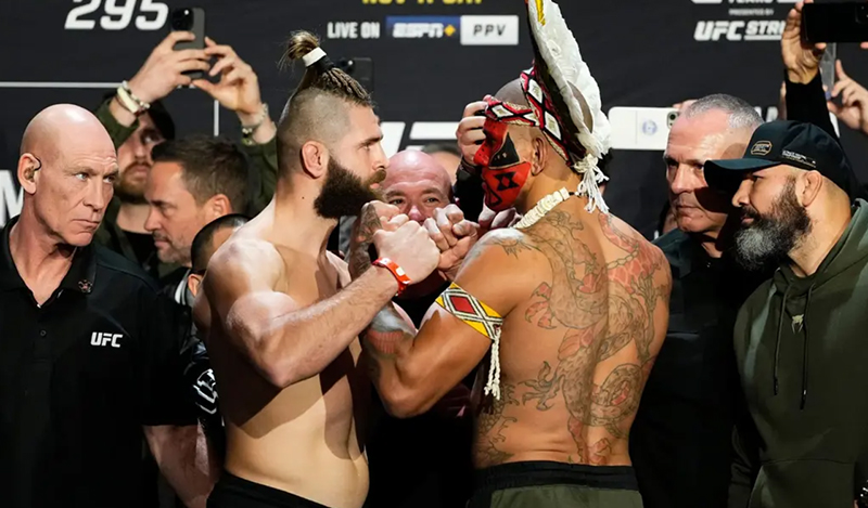 prochazka pereira ufc 295