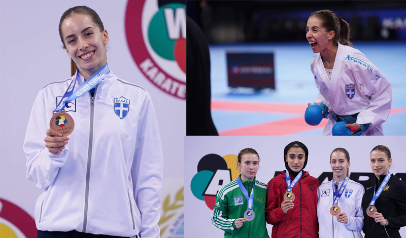 stelina tzilia karate 1 series a athens 2024