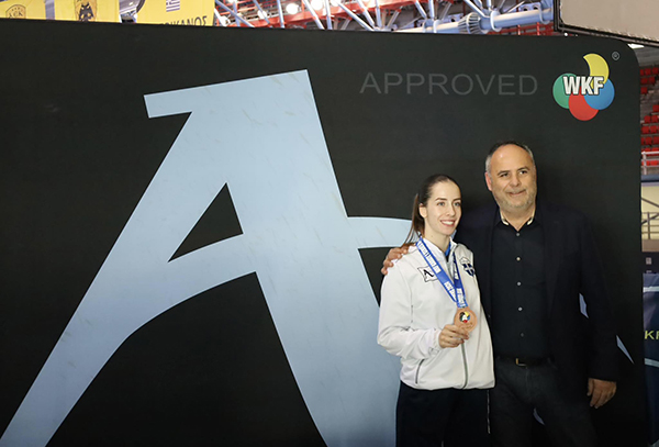 stelina tzilia xryri protathlitria karate 2024 arawaza