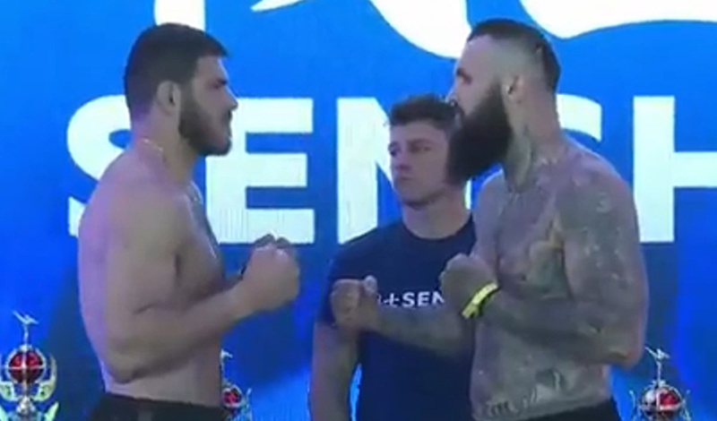 stoforidis ristea senshi staredown