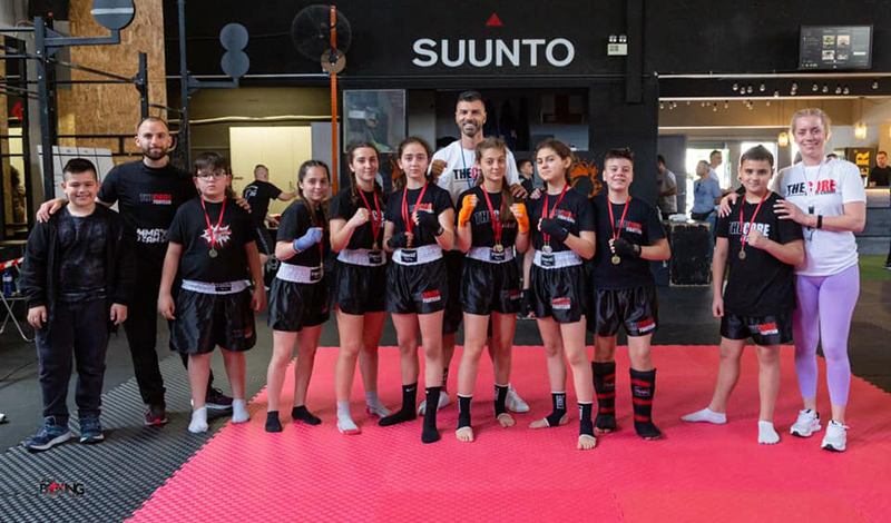 the core kids sparring