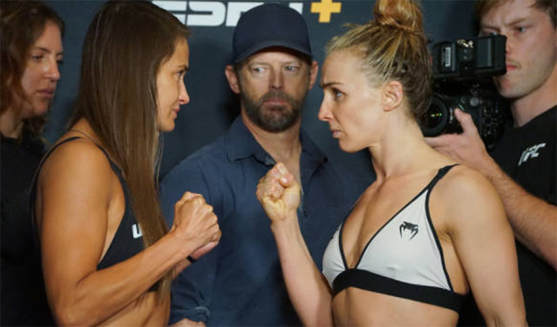 vanessa demopoulos ufc vegas 73 staredowns