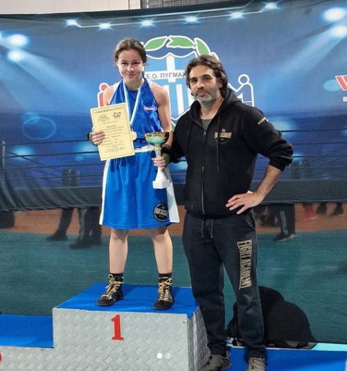 vasiliki gkoka fight academy