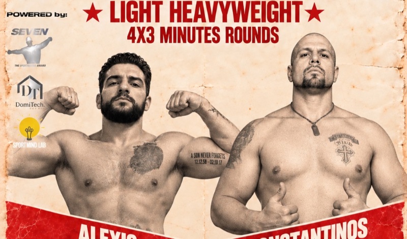 alexis syros konstantinos tsanis face off 8 pro boxing fights