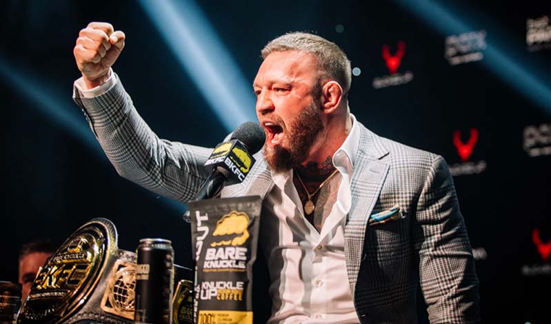 conor mcgregor bkfc debut