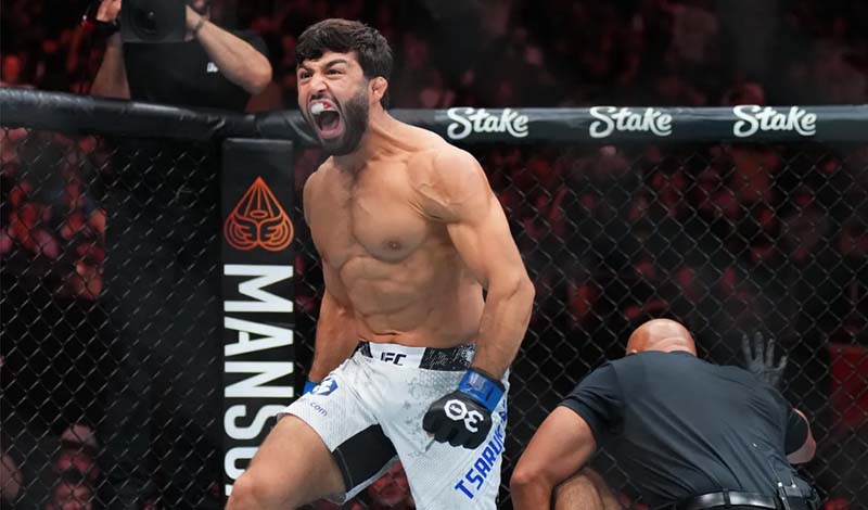 arman tsarukyan patricky freire grappling