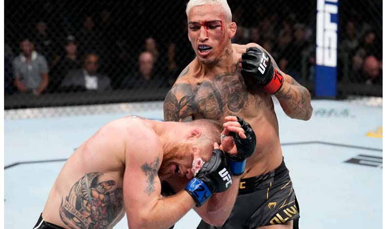 charles oliveira justin gaethje