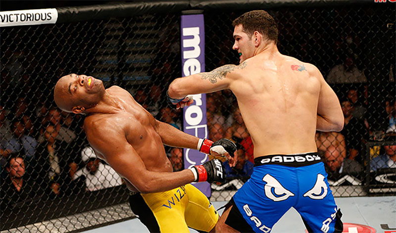 chris weidman anderson silva 2001