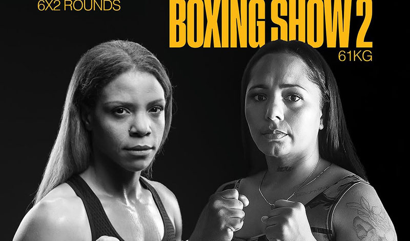 christina linardatou yenifer rodriguez golden corner boxing show2