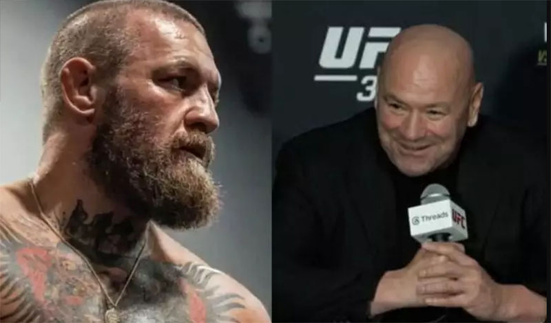 dana white conor mcgregor white house