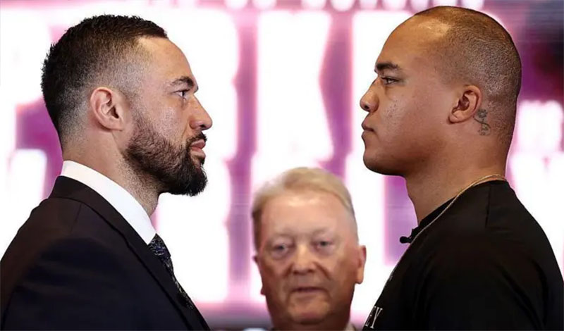 joseph parker fabio wardley staredown