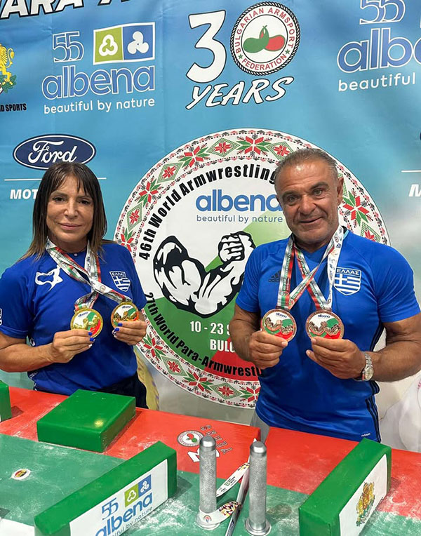 michalis maniadakhs armwrestling