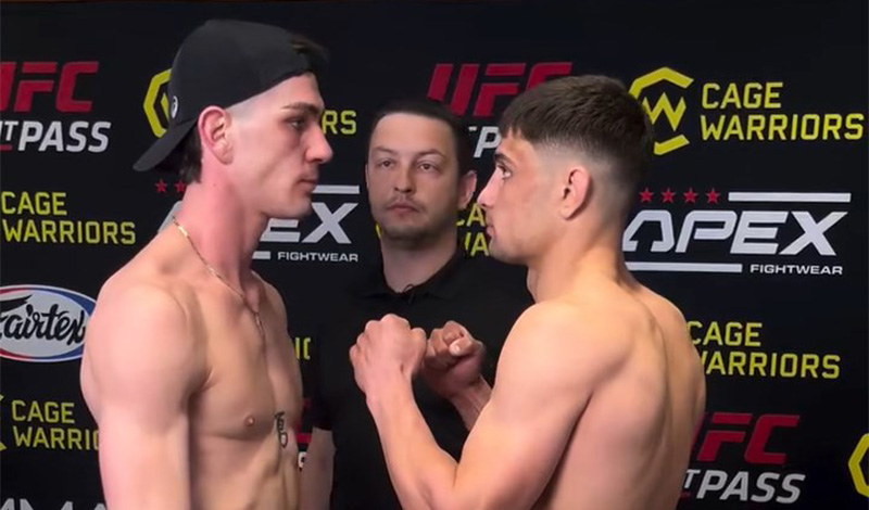 &Kappa;ώ&sigma;&tau;&alpha;&sigmaf; &Nu;&tau;&epsilon;&lambda;ή&sigmaf; Cage Warriors &Rho;ώ&mu;&eta;