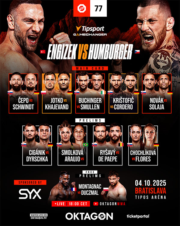 oktagon 77 fight card final