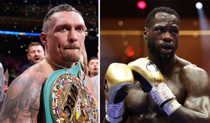 oleksandr usyk deontay wilder
