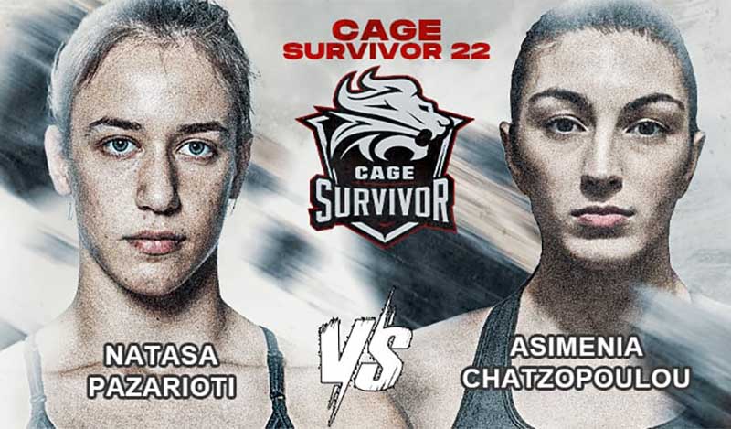 pazarioti chatzopoulou cage survivor 22