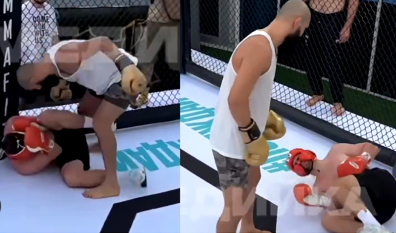 khamzat chimaev sparring 203