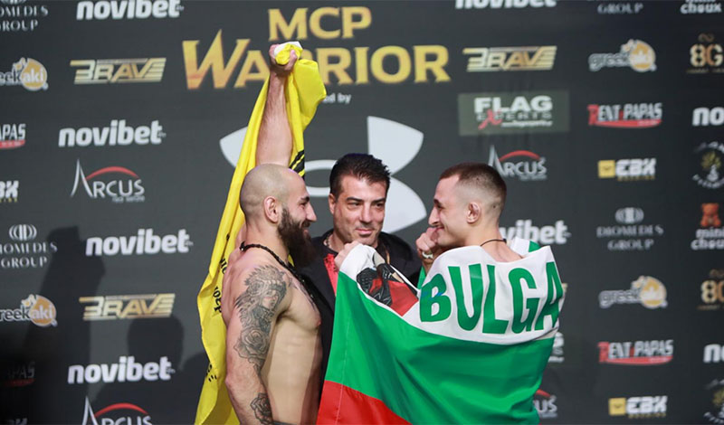 Παύλος Ντατίδης και Άγγελος Γιανκόβ στο MCP Warrior Final